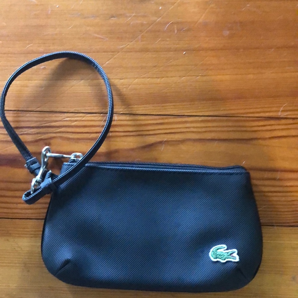 Lacoste wristlet.